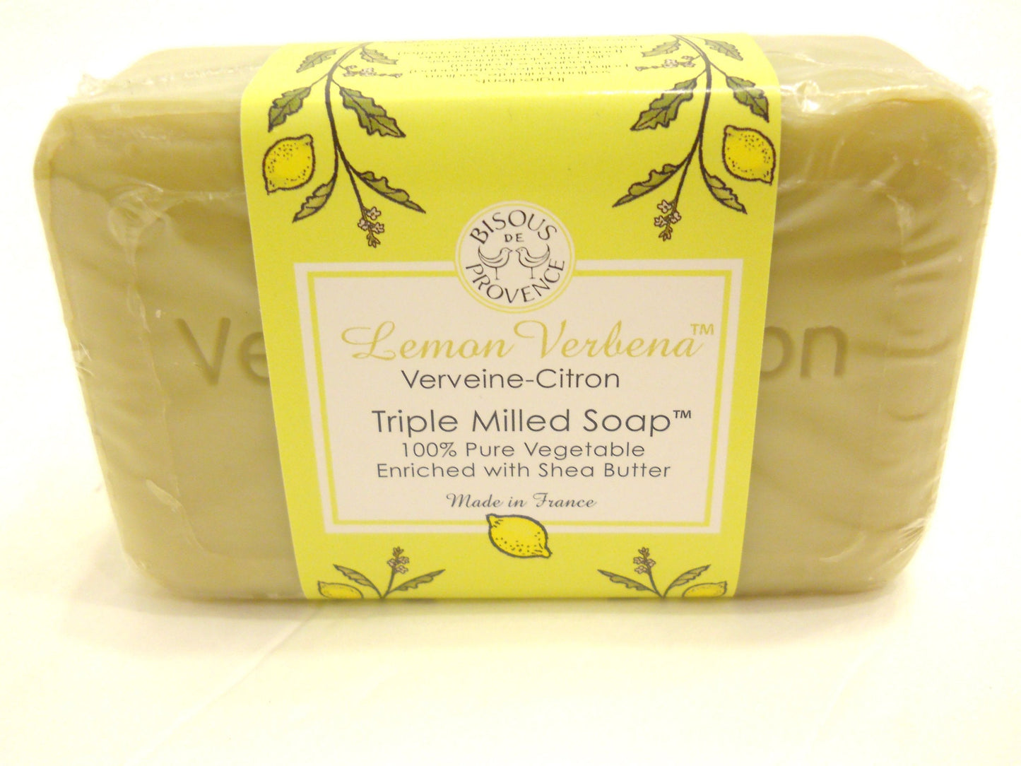 Lemon Verbena Verveine-Citron Triple Milled Soap Beauty & Personal Care Bisous De Provence