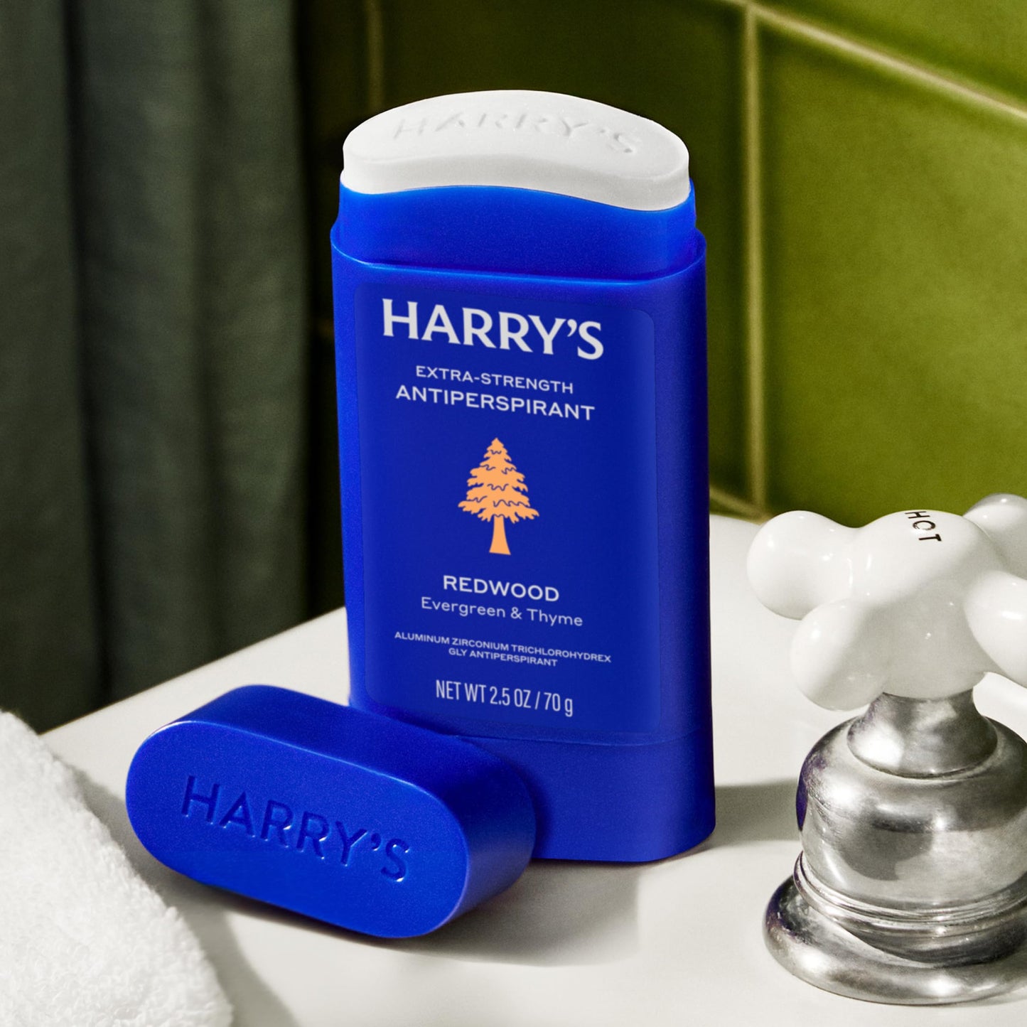 Harry's Extra-Strength Antiperspirant Deodorant, Sweat & Odor Control Antiperspirant for Men, Redwood, 2.5 oz Pack of 3 Beauty and Personal Care Harry's