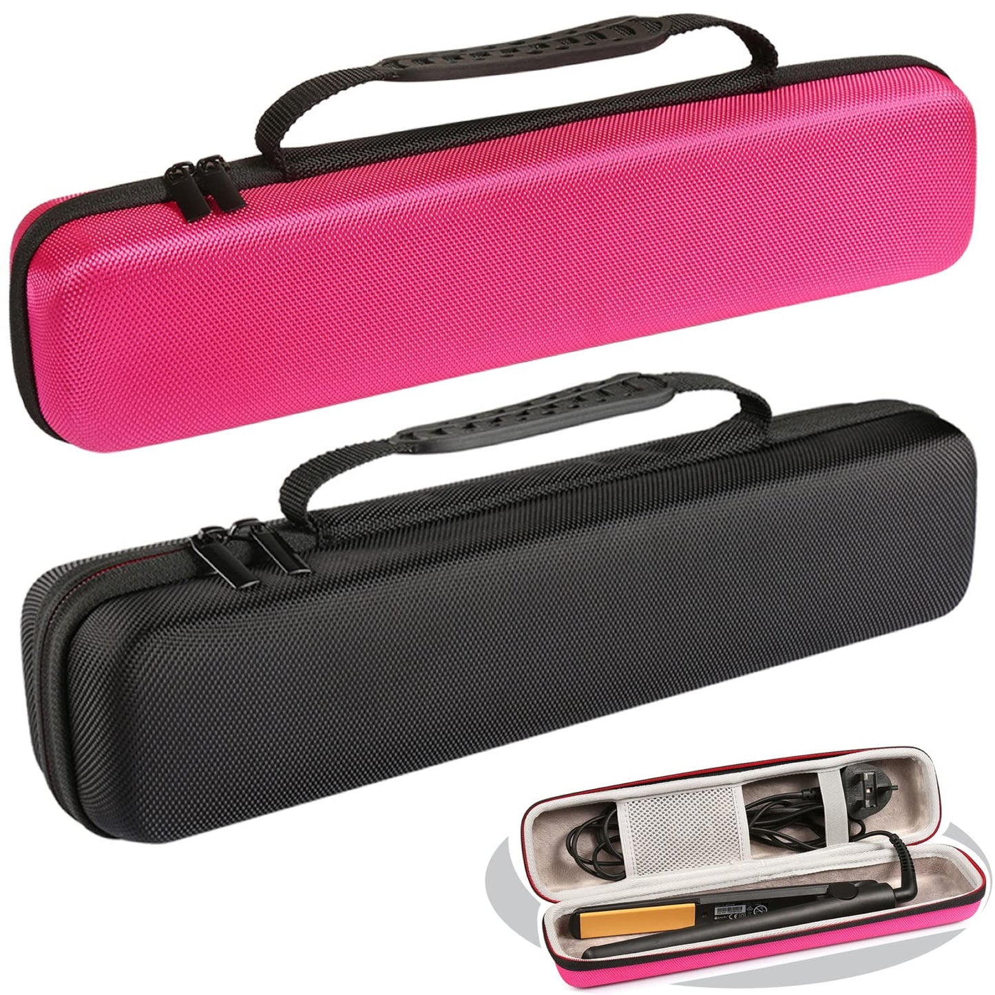 ZbFwmx Travel Case for Hair Straightener Bag Hot Tools Curling Iron Travel Straightener Case Electric Hot Comb Flat Iron Hair Straight Styler (Only Beauty & Personal Care ZbFwmx