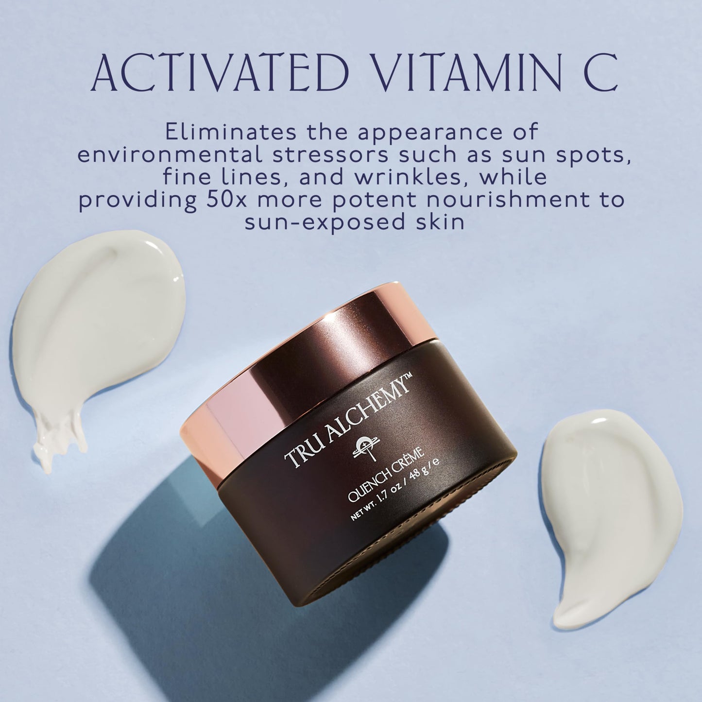 Tru Alchemy Quench Crème Daily Facial Moisturizer | Hyaluronic Acid, Vitamin C, & Bakuchiol (better than Retinol) | Daily Firming Skin Moisturizer Beauty & Personal Care Tru Alchemy