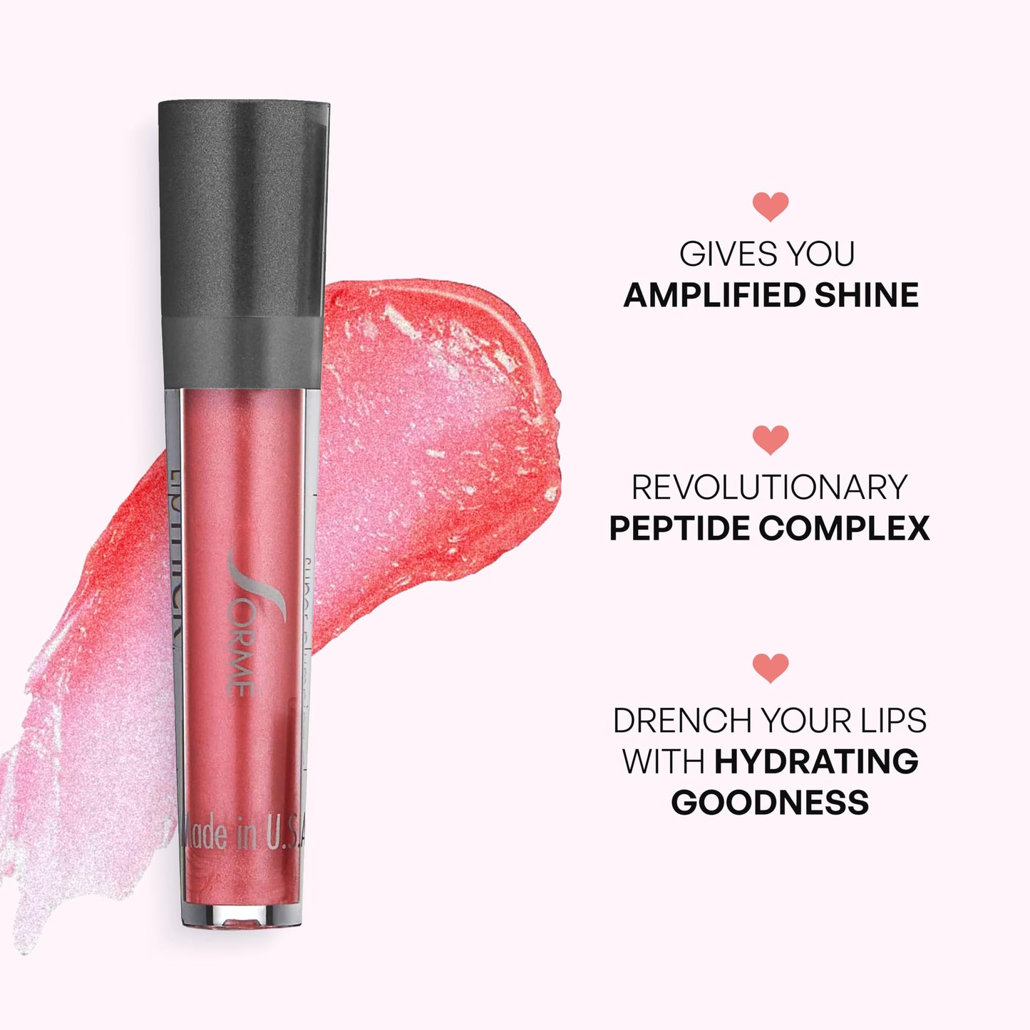Sorme' Treatment Cosmetics Lip Thick Plumping Gloss, Bloom Beauty & Personal Care SORMÉ