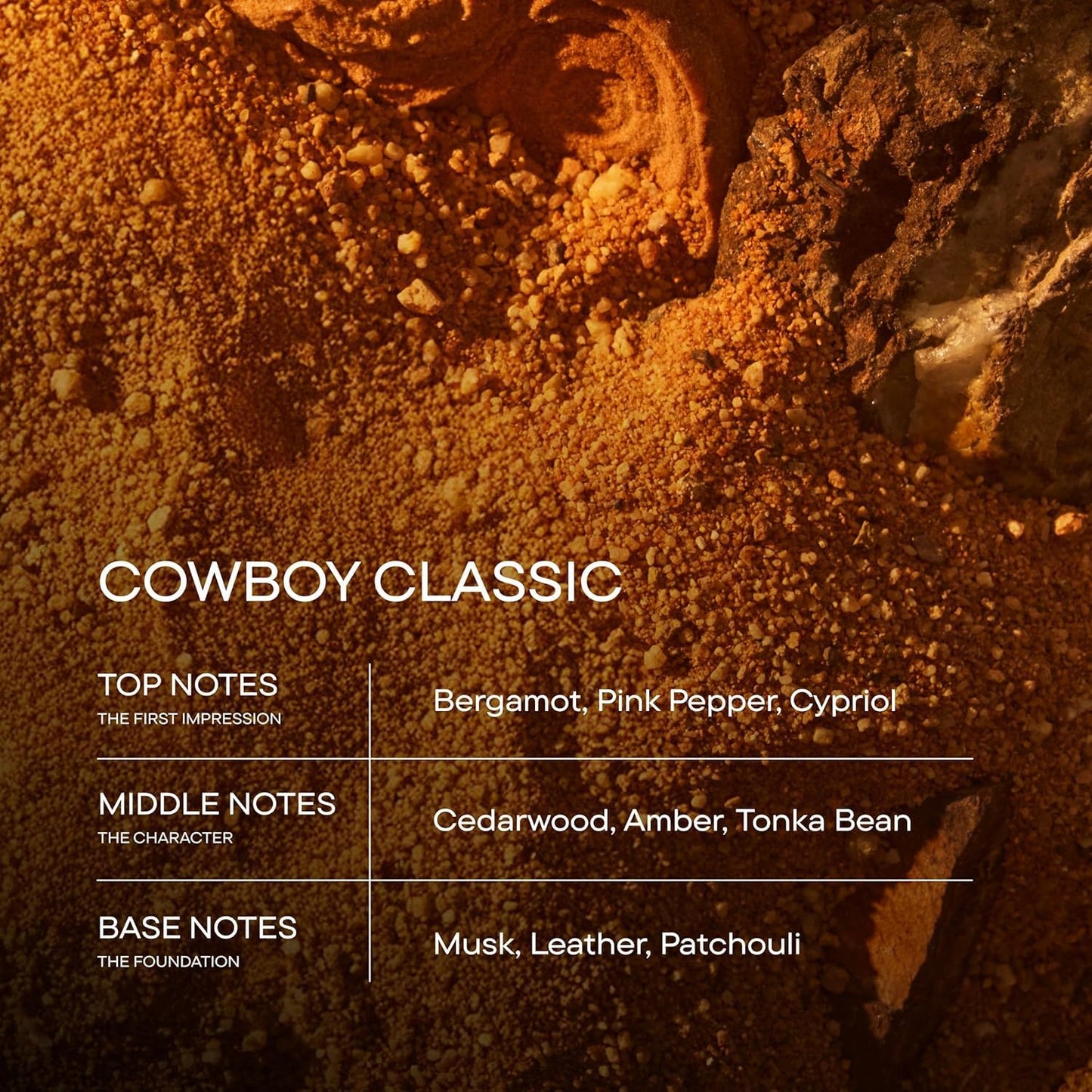 Harry's Cowboy Classic Men's Cologne - Woody Amber Scent - 1.7 fl oz - Notes of Bergamot, Cedarwood & Musk - Long-Lasting Eau de Parfum Men's Beauty & Personal Care Harry's