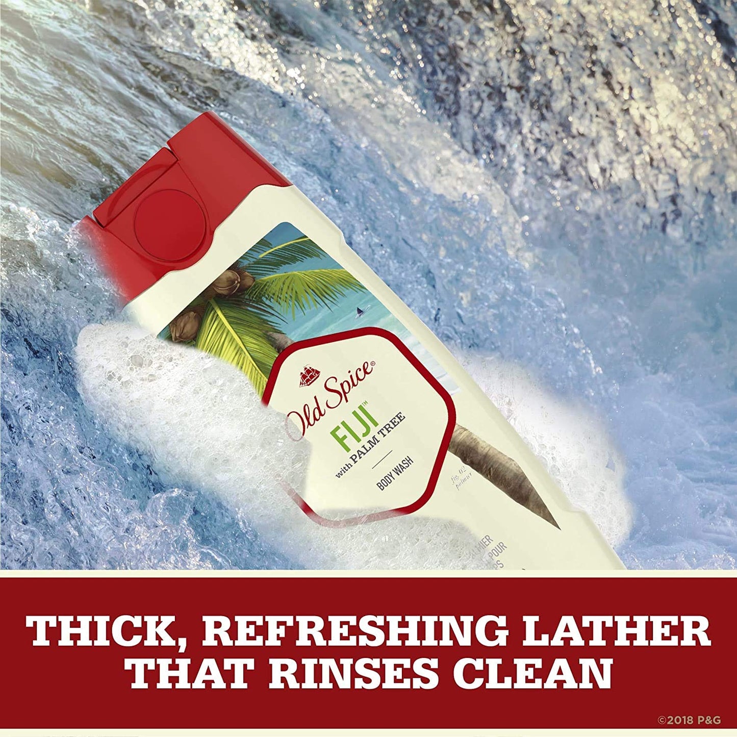 Old Spice Body Wash for Men Fiji With Palm Tree Scent Inspired By Nature, 25 Fl Oz Beauty & Personal Care Old Spice