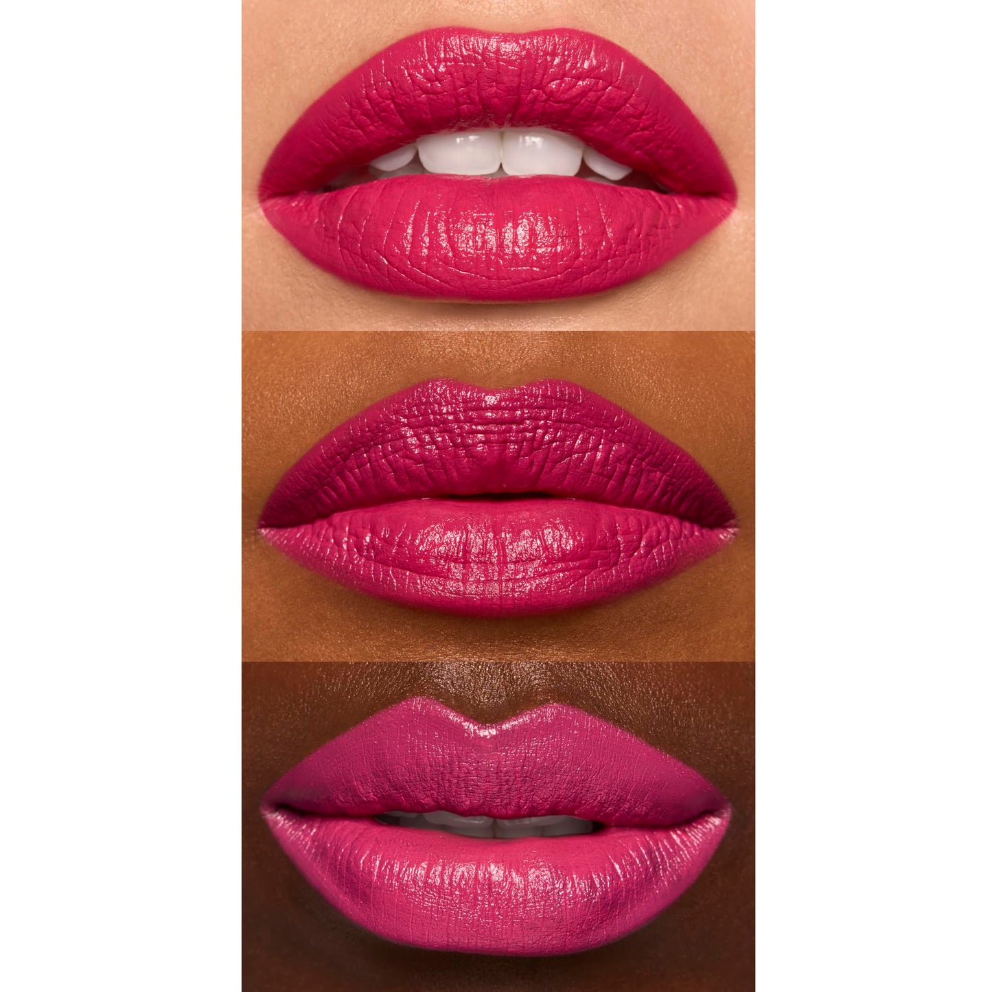 e.l.f. O Face Satin Lipstick, Richly Pigmented, Nourishing & Long-Lasting Creamy Lipstick, Infused With Jojoba, Vegan , Vibe Check Beauty & Personal Care e.l.f.