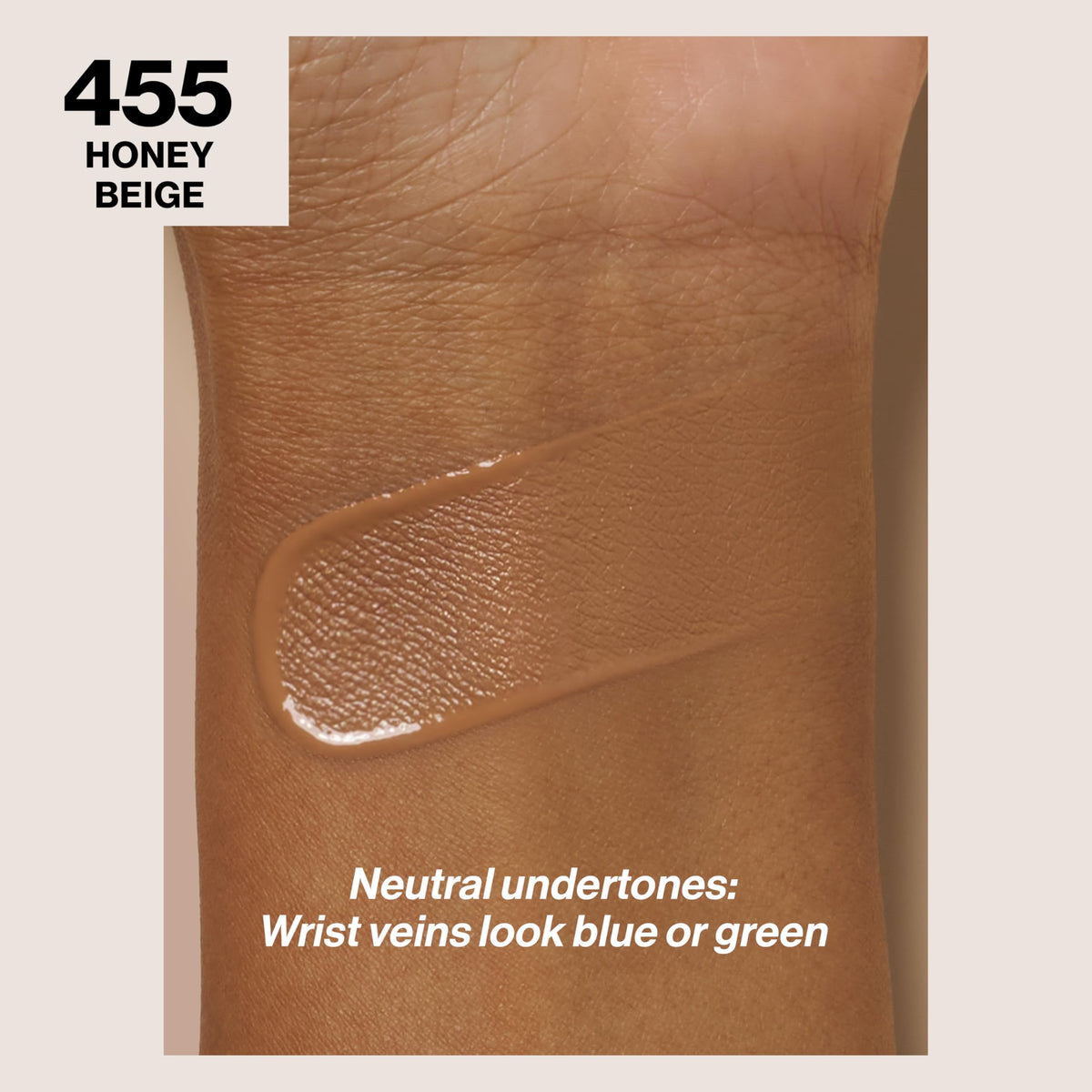 Revlon Liquid Foundation, ColorStay Face Makeup for Combination & Oily Skin, SPF 15, Medium-Full Coverage with Matte Finish, Honey Beige (455), 1.0 oz Beauty & Personal Care REVLON