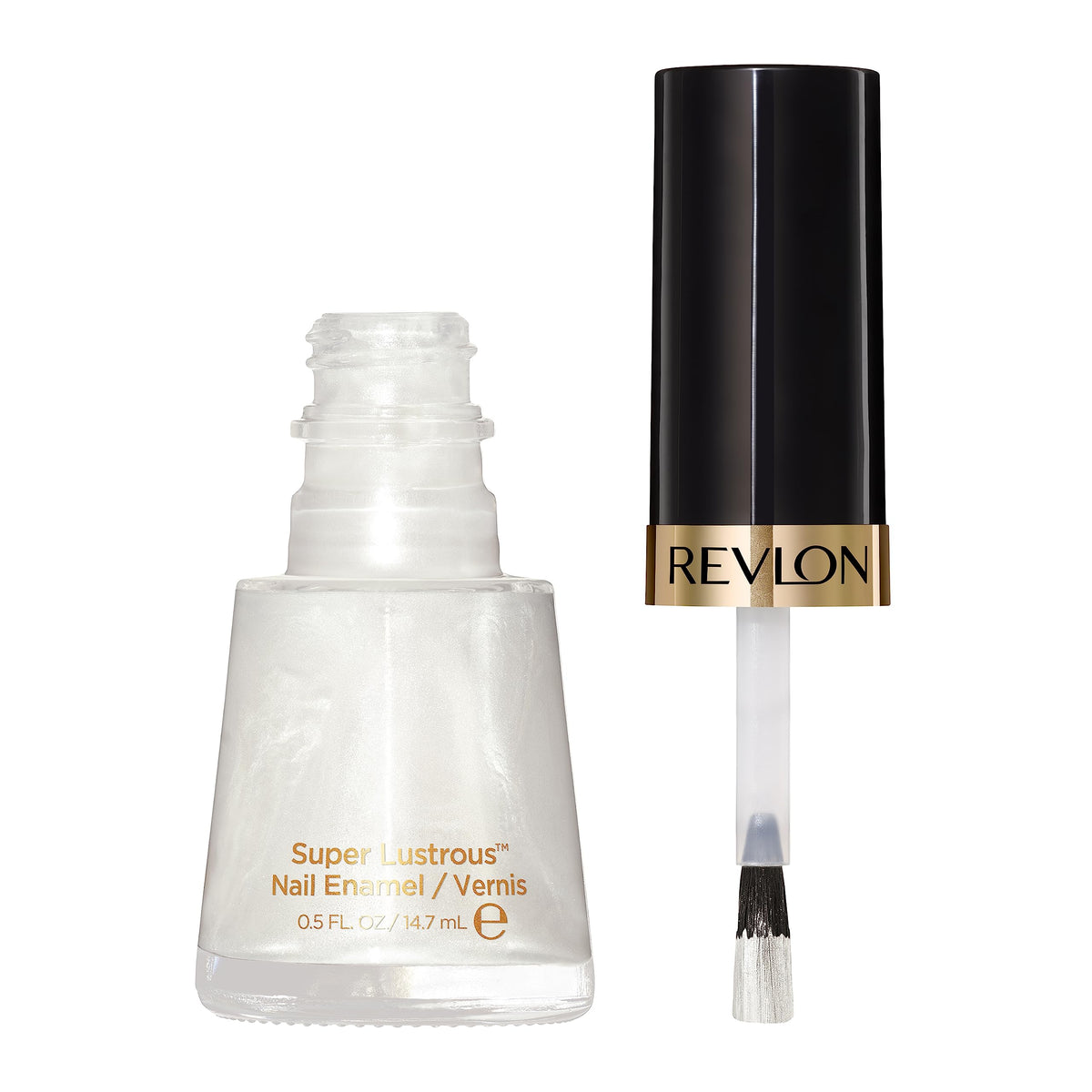 Revlon Super Lustrous Nail Polish, Chip-Resistant & Longwear Formula, High Shine Finish, 020 Pure Pearl, 0.5 fl oz Beauty & Personal Care REVLON