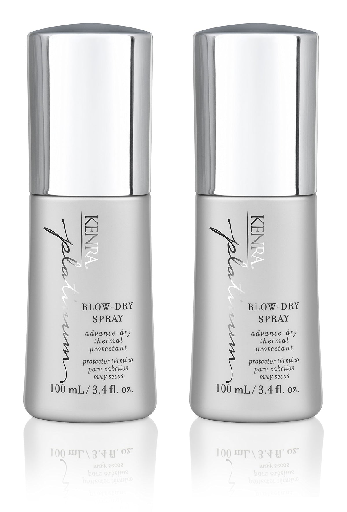 Kenra Professional Platinum Blow-Dry Spray | Time-Saving Heat Protectant | Detangles, Smooths, and Softens | Eliminates Frizz & Resists Humidity |