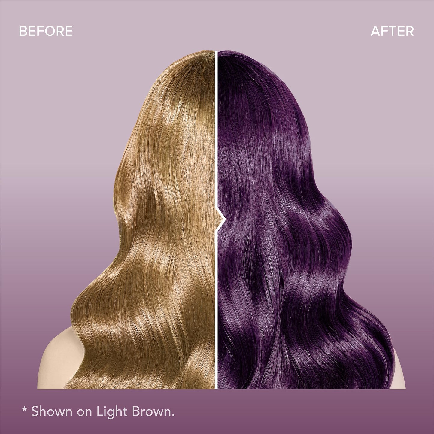 Splat | Midnight Complete Kit | Hair Dye | Semi-Permanent | Long Lasting | Vegan and Cruelty-Free (Midnight Plum) Beauty & Personal Care Splat