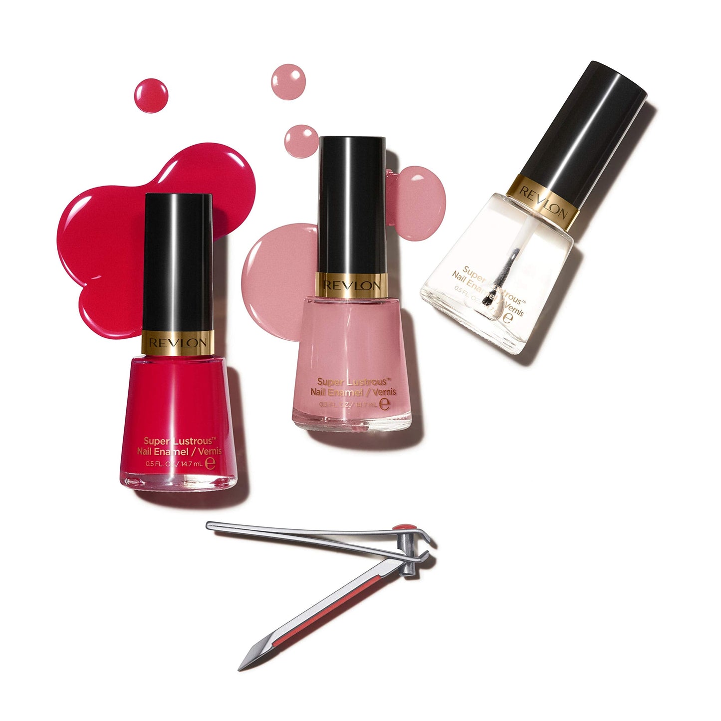 Revlon Nail Polish, Super Lustrous Nail Enamel Polish, Chip Resistant & Longwear Formula, High Shine Finish, 165 Romantique, 0.5 fl oz. Beauty & Personal Care REVLON