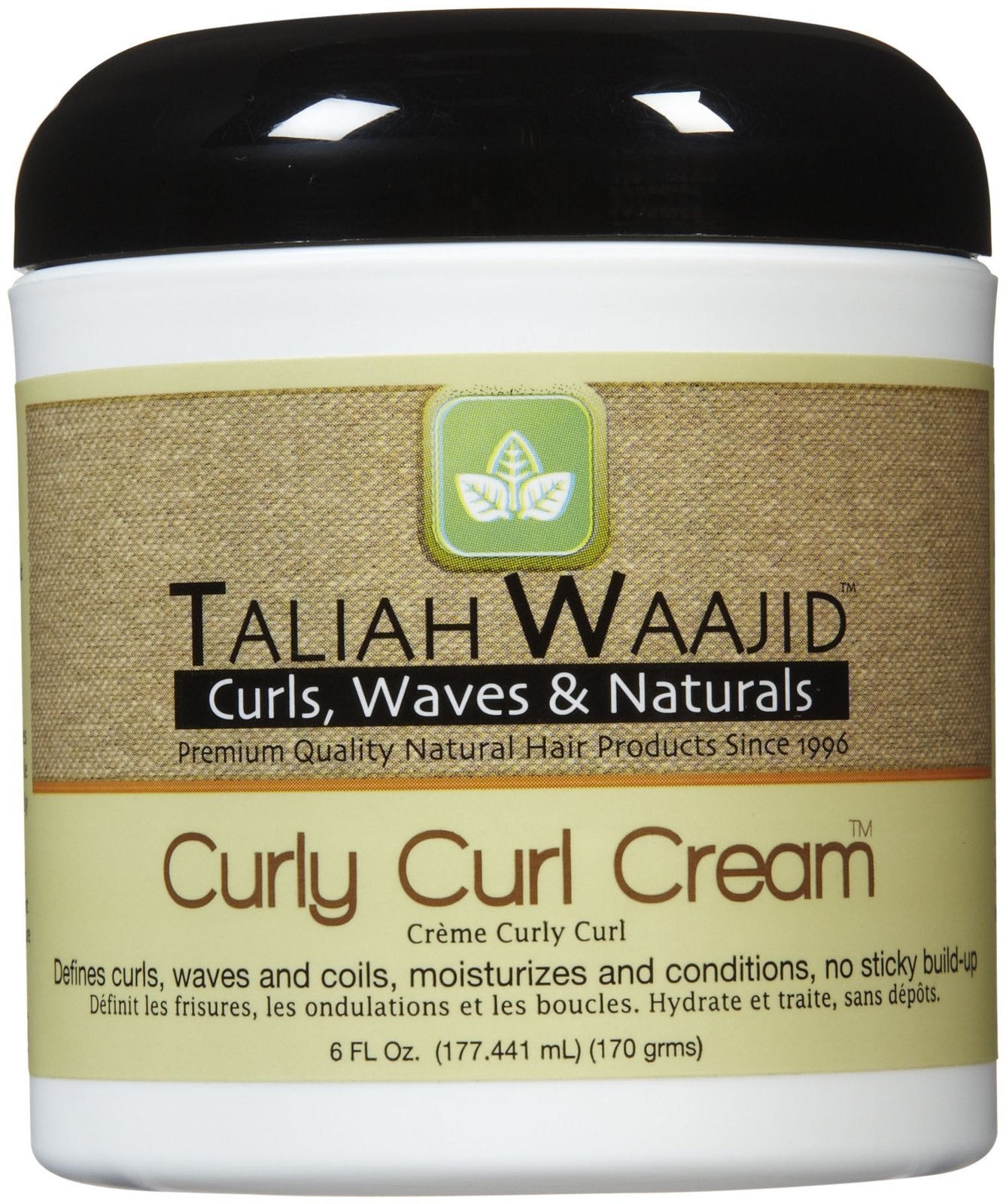 Taliah Waajid Curls, Waves and Naturals Curly Curl Cream, 6 Ounce Beauty & Personal Care Taliah Waajid black earth products