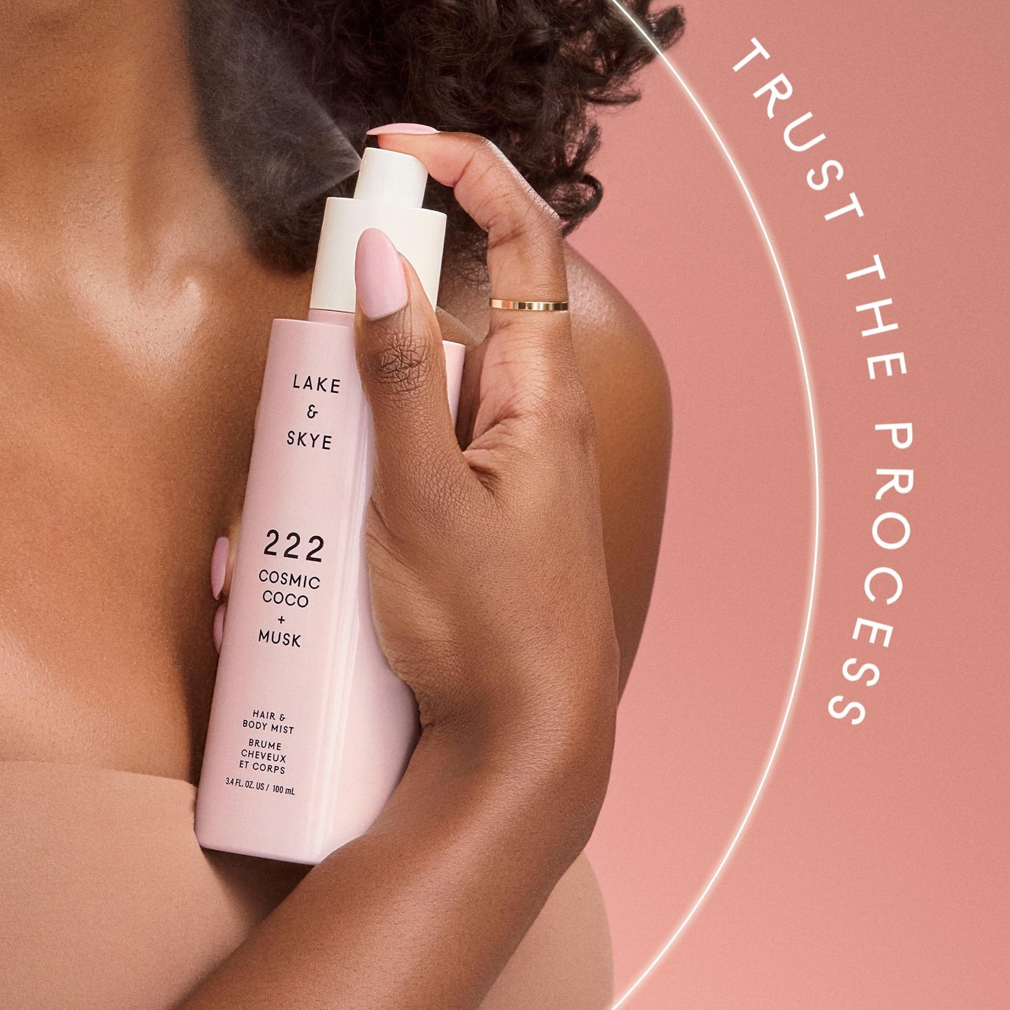 Lake & Skye 222 Cosmic Coco + Musk Hair & Body Mini Mist - Travel Size, Hydrating, Clean Musk - 1 fl oz Beauty & Personal Care Lake & Skye