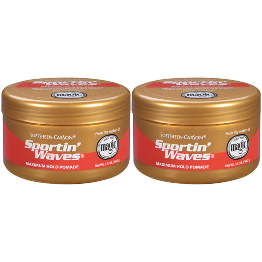 Softsheen Carson Sportin' Waves Maximum Hold Pomade, 2 Count Beauty & Personal Care SoftSheen