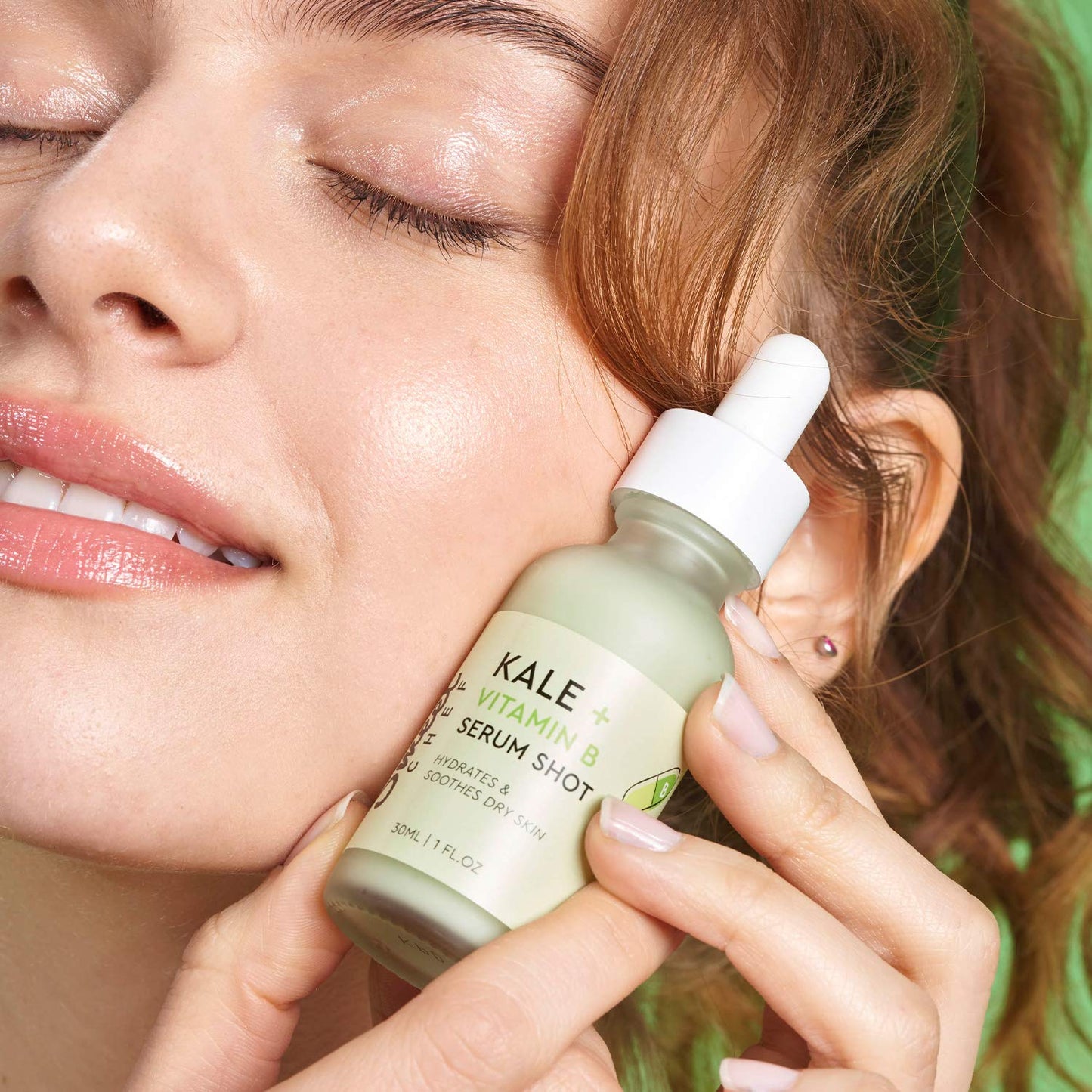 Sweet Chef Kale + Vitamin B Serum Shot - Hydrating Antioxidant-Rich Facial Serum with Vitamin B + Aloe Vera for Moisturizing + Soothes Dry Skin for a Beauty & Personal Care Sweet Chef