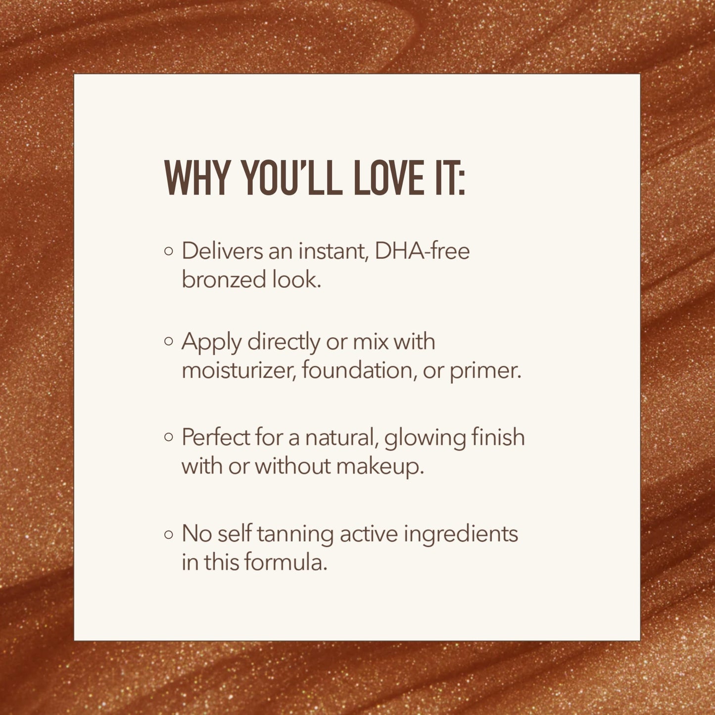 Nuda GlowDrops | Squalene, Ginger, Lavender, & Moringa-Infused Glow Bronzing Drops for Face | Lightweight, Buildable, & Blendable Liquid Bronzer Beauty & Personal Care Nuda