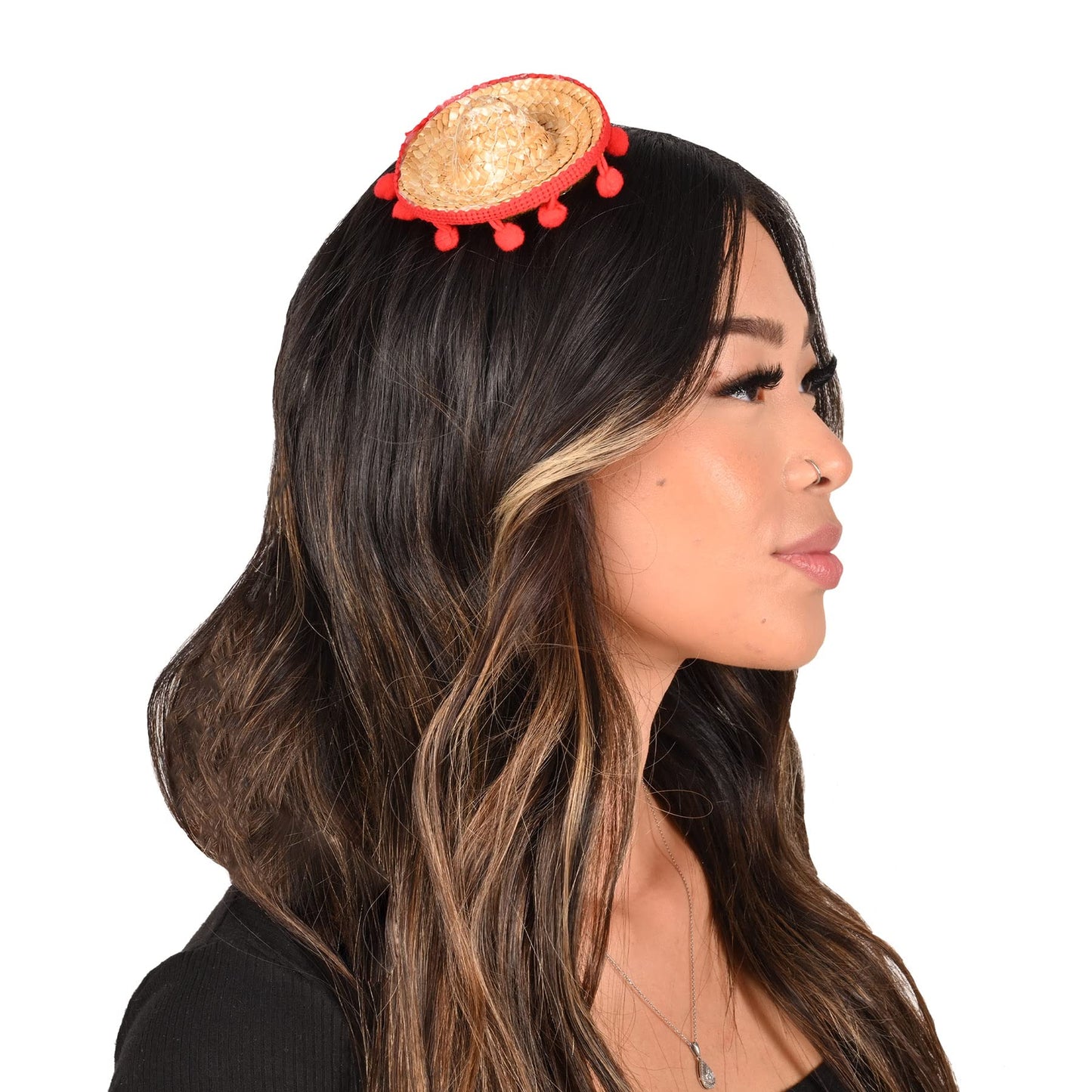 Sombrero Hair Clip Party Accessory (1 count) (1/Pkg) Beauty & Personal Care Beistle
