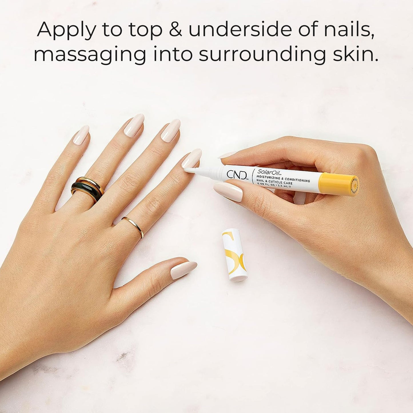 CND SolarOil Essential Care Pen, Moisturizes and Conditions Nails, Natural Blend Of Jojoba, Vitamin E, Rice Bran and Sweet Almond Oils, Pack Of 1 Beauty & Personal Care CND