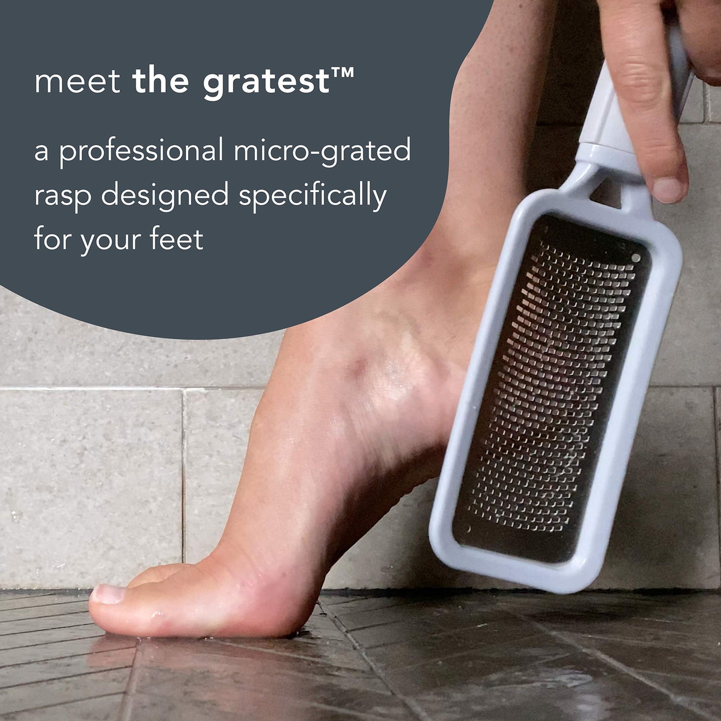 Barefoot Scientist The Gratest Professional Micro-Grated XL Rasp, Remove Hard Skin and Calluses, Relieve Dry, Cracked Heels Beauty & Personal Care Barefoot Scientist