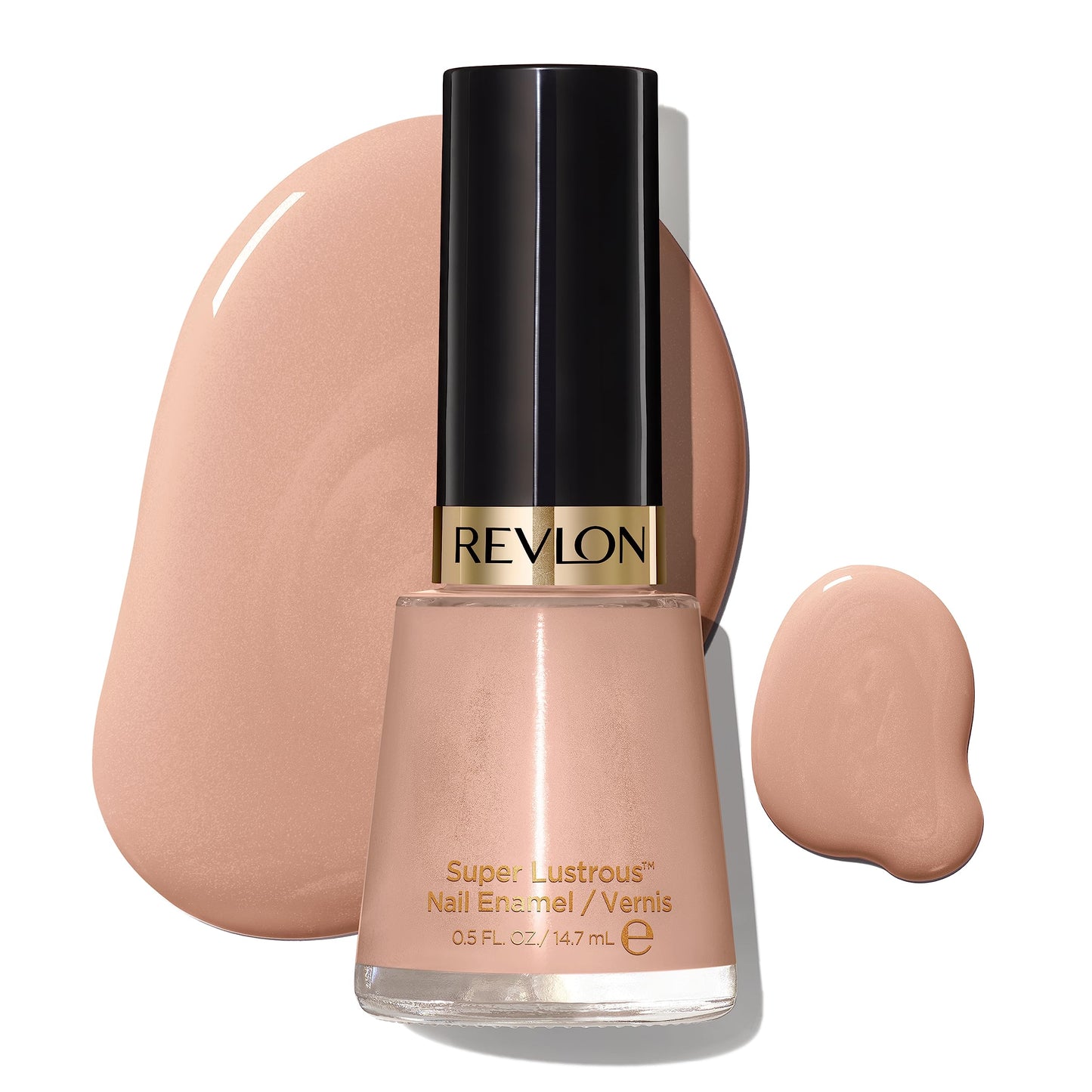Revlon Super Lustrous Nail Polish, Chip-Resistant & Longwear Formula, High Shine Finish, 705 Gray Suede, 0.5 fl oz Beauty & Personal Care REVLON