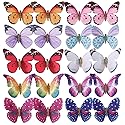 inSowni 20 Pack Multi Colors Butterfly Alligator Hair Clips Barrettes Bridal Wedding Accessories for Women Girls Kids Beauty & Personal Care inSowni