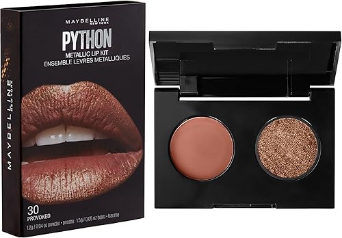 Maybelline New York Lip Studio Python Metallic Lip Makeup Kit, Provoked, 0.09 oz. Beauty & Personal Care MAYBELLINE