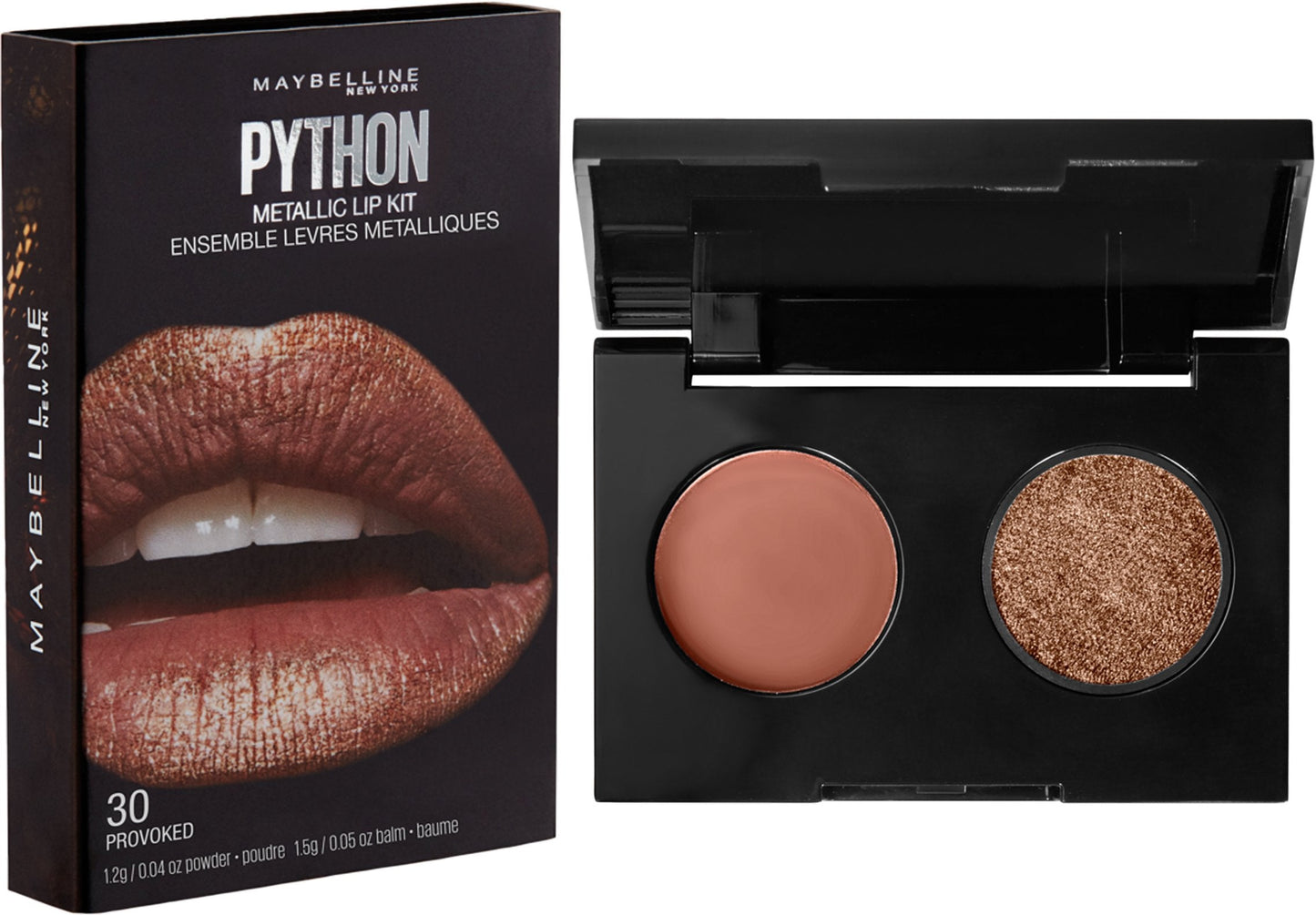 Maybelline New York Lip Studio Python Metallic Lip Makeup Kit, Provoked, 0.09 oz. Beauty & Personal Care MAYBELLINE