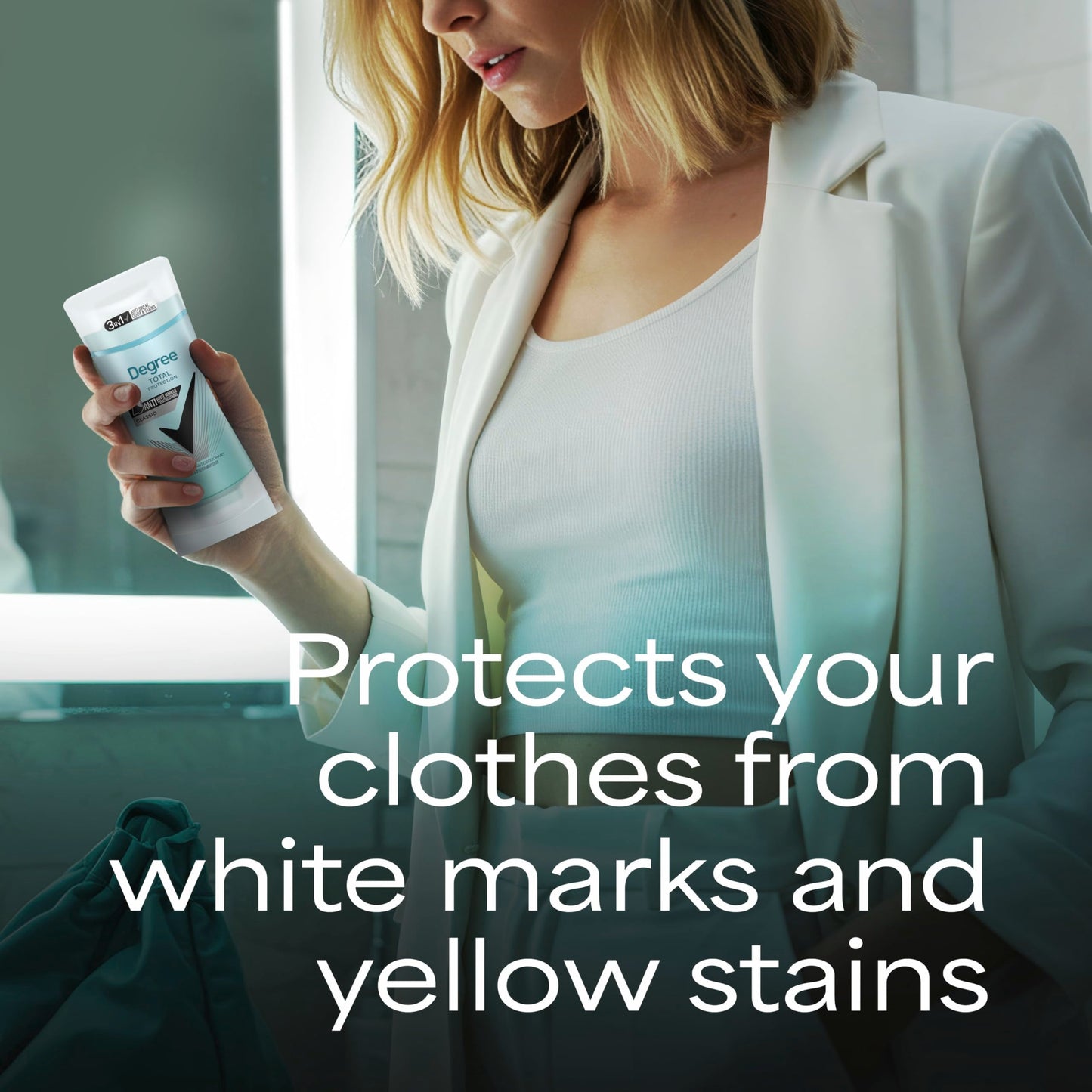 Degree UltraClear Antiperspirant Deodorant Black+White Anti White Marks and Yellow Stains Deodorant for Women 2.6 oz Beauty and Personal Care Degree