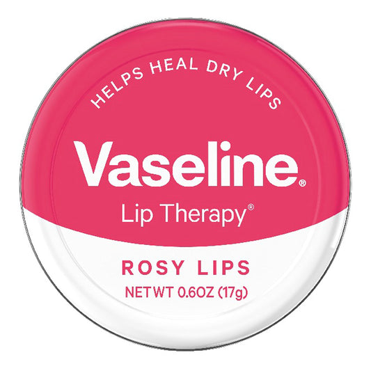 Vaseline Lip Therapy Balm Tin Rosy Lips 0.6 oz Beauty and Personal Care Vaseline