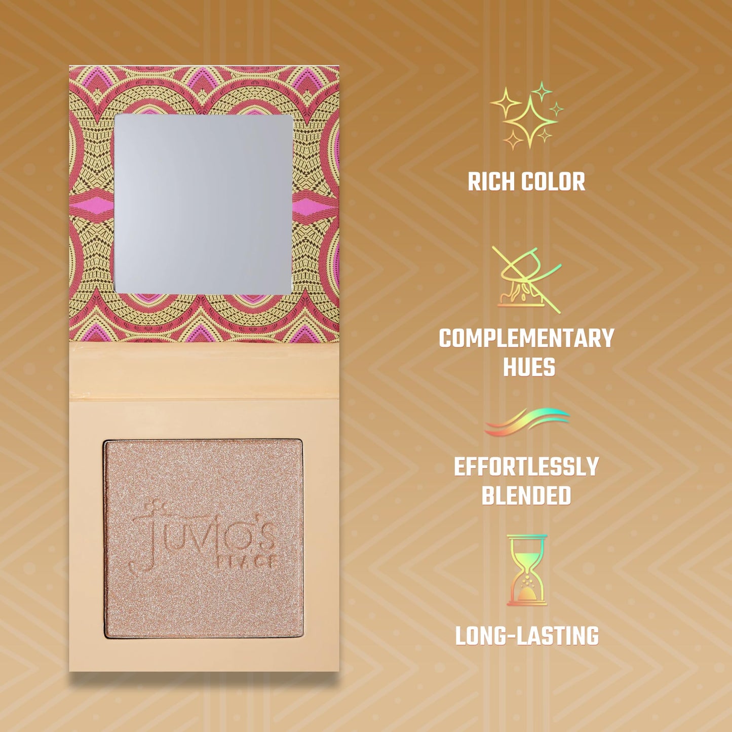 Juvia's Place - Tribe Highlighter Vol. 3 - Glow Highlighter Face Makeup Powder - Shimmering Glow Finish perfect for cheekbones, Radiant Mineral Beauty & Personal Care Juvia's Place