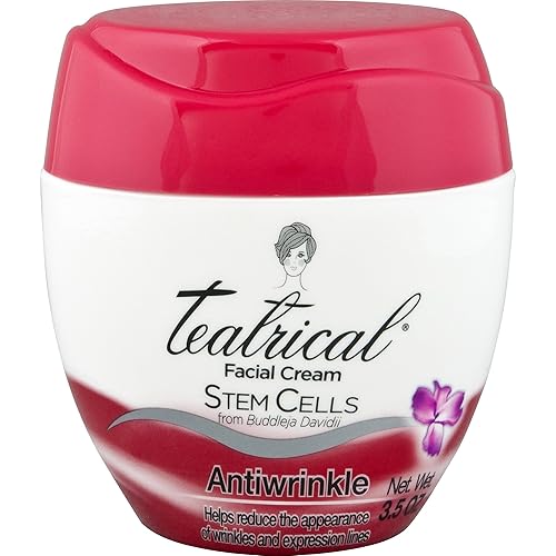 TEATRICAL Anti-Wrinkle Cream with Buddleja Davidii Stem Cells, Floral, 3.5 Ounces,6-50240-01641-7 Beauty & Personal Care TEATRICAL