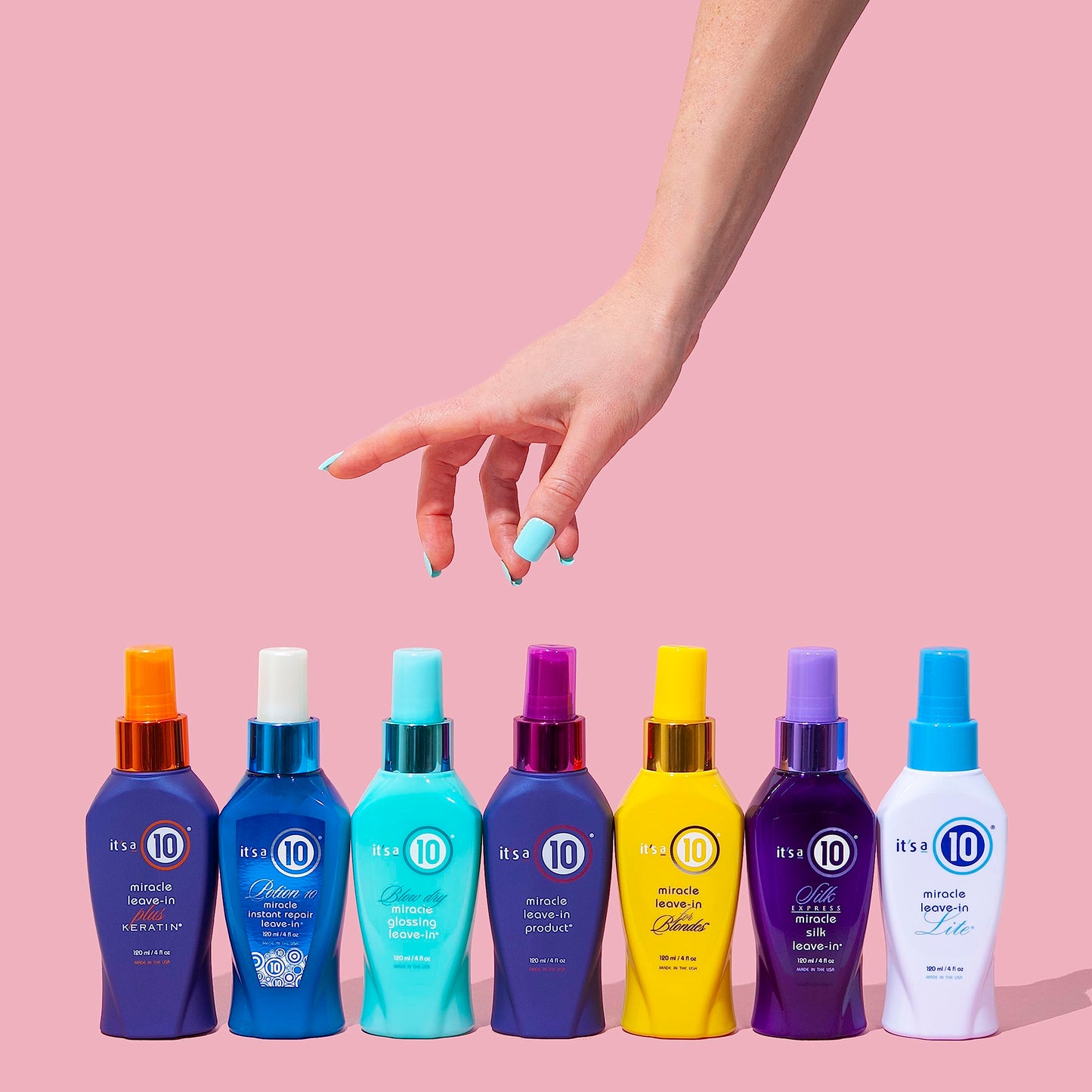 It's a 10 Haircare Miracle Leave-In Plus Keratin Travel Set - 1 x 60 ml Shampoo 1 x Miracle Leave-in 1 x Deep Conditioner Beauty & Personal Care It's a 10 Haircare