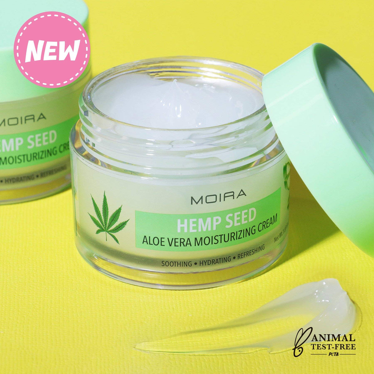 Moira Hemp Seed Aloe Vera Moisturizing Cream Beauty & Personal Care Moira