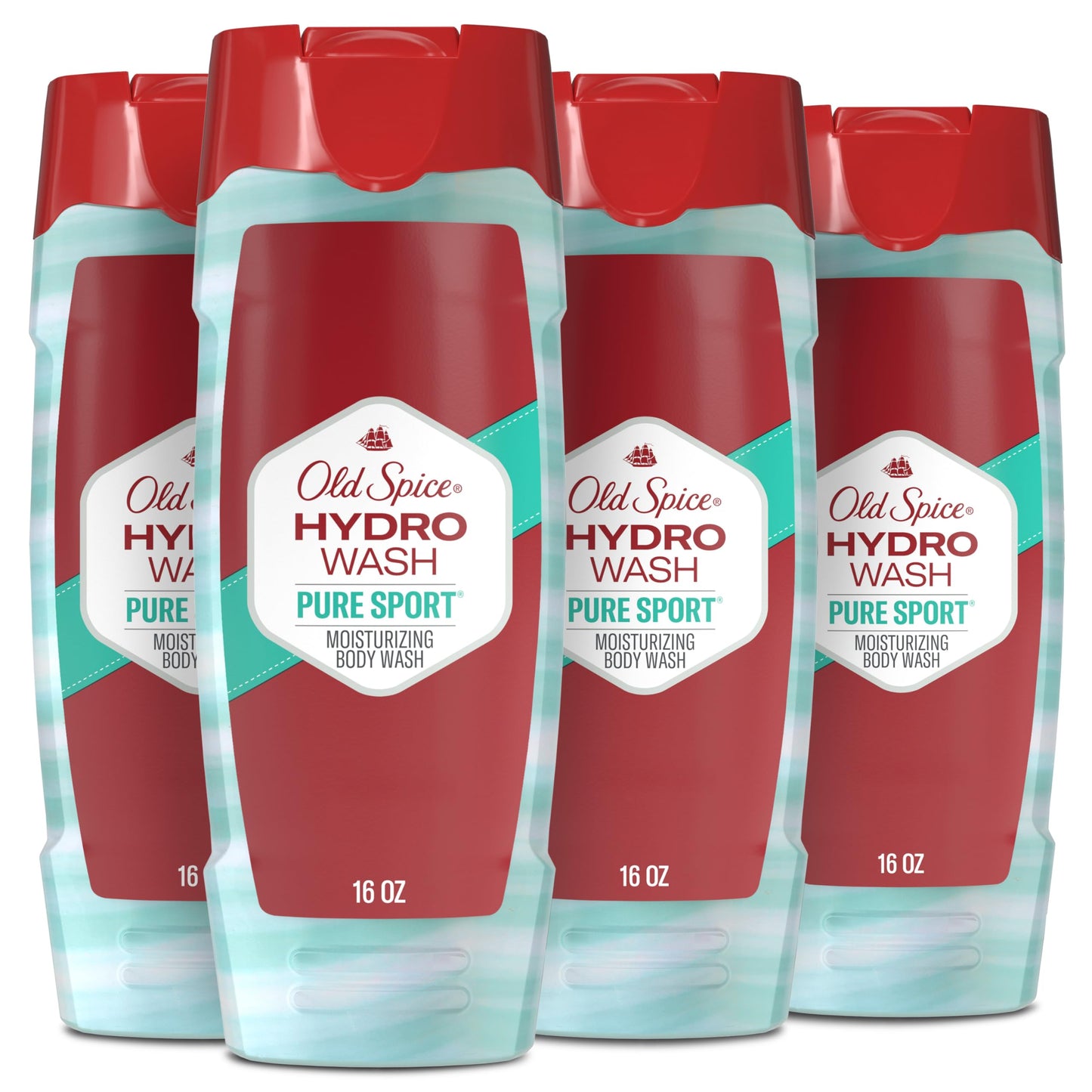 Old Spice Moisturizing Body Wash for Men, Hydro Wash, 2-in-1 Long Lasting Scent & Powerful Hydration to Fight Dry Skin, 24/7 Shower Fresh, Pure Sport Beauty & Personal Care Old Spice