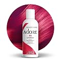 Adore Semi Permanent Hair Color (068 Crimson) | Vegan & Cruelty-Free Red Hair Dye | No Ammonia, No Peroxide, No Alcohol | 4 Fl Oz Beauty & Personal Care Adore