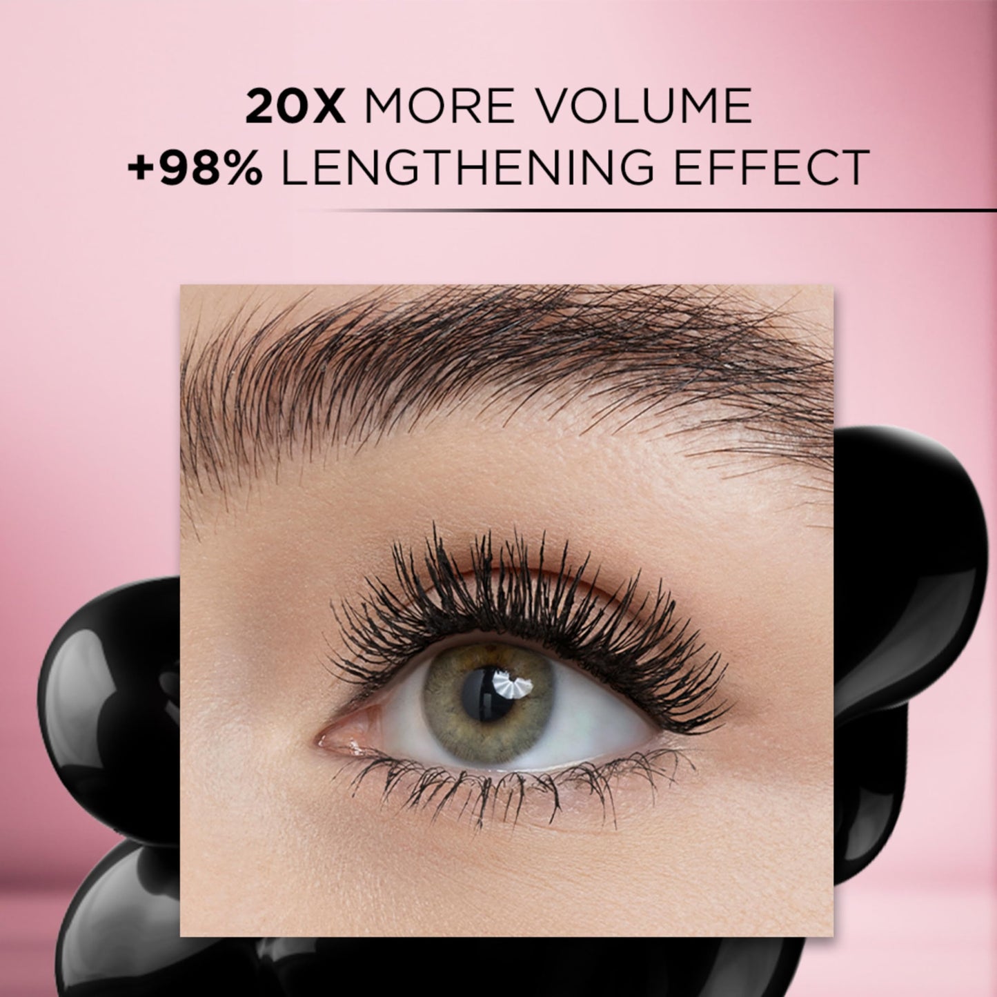 L'Oreal Paris Makeup Voluminous Lash Paradise Mascara, Voluptuous Volume, Intense Length, Feathery Soft Full Lashes, No Flaking, No Smudging, No Beauty & Personal Care L'Oreal Paris