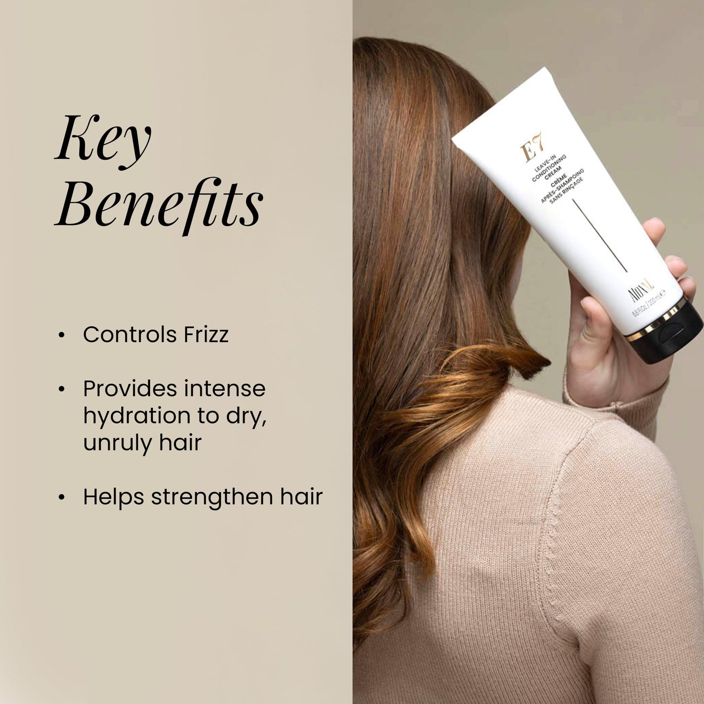 ALOXXI E7 Leave-In Conditioning Cream, Hydration & Intense Repair for Dry, Frizzy & Damaged Hair, Paraben-Free, 6.8 Fl Oz Beauty & Personal Care ALOXXI