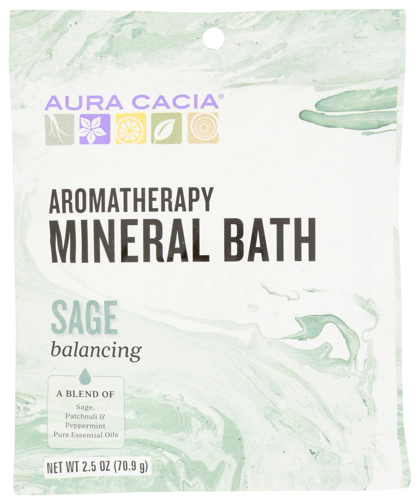 AURA CACIA Balancing Sage Bath, 2.5 OZ Beauty & Personal Care Aura Cacia