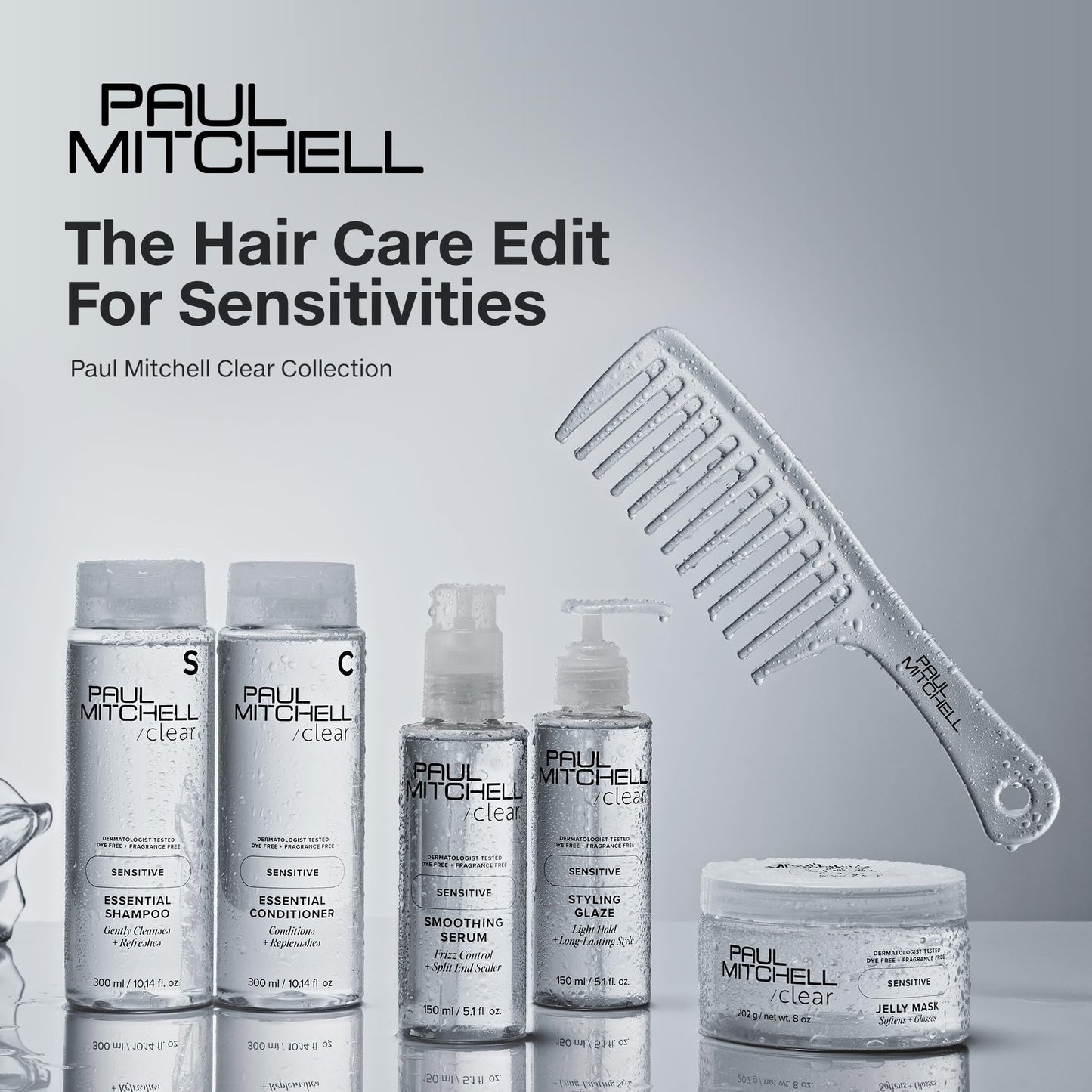 Paul Mitchell Clear Jelly Mask, Fragrance Free Hair Mask, For Sensitive Scalp + Skin, 2 oz Beauty & Personal Care Paul Mitchell