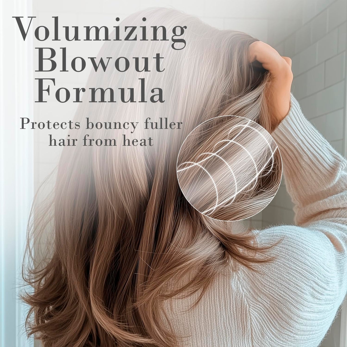VoCÊ Haircare - Natural Volume Mist | Heat Protection Volumizing Blowout Spray | Non-Toxic, Cruelty-Free, Vegan Haircare for Fine Hair with Panthenol Beauty & Personal Care VOCE HAIRCARE