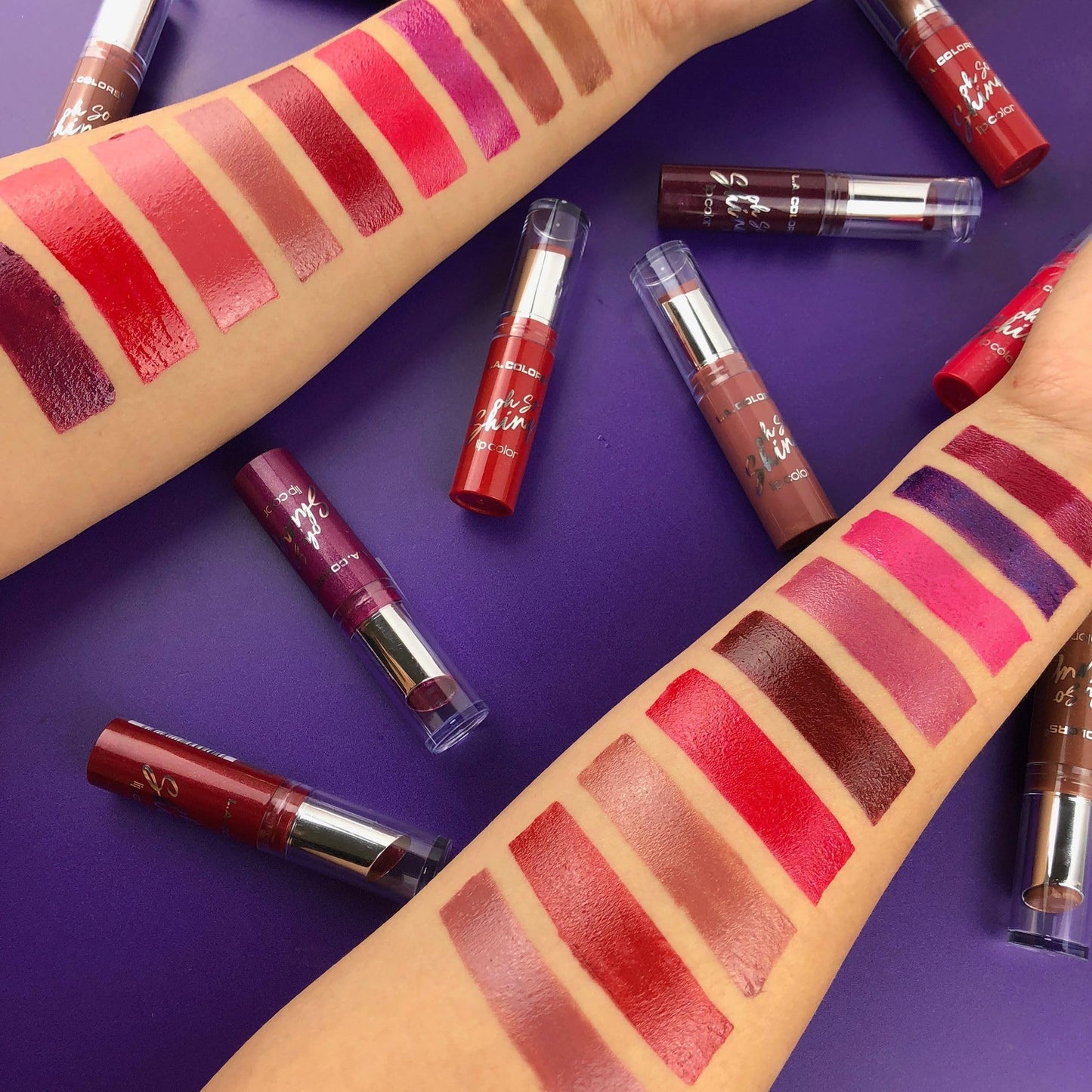 L.A. COLORS Oh So Shiny Lip Color, Radiant CLS583 Beauty & Personal Care L.A. COLORS