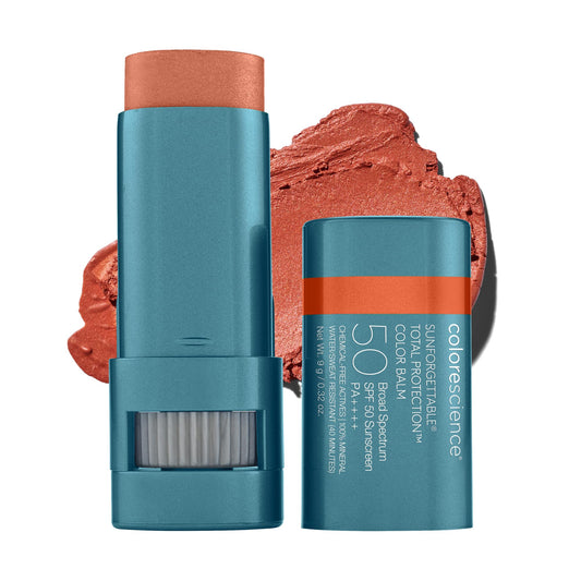 Colorescience Sunforgettable Total Protection Color Balm SPF 50, for Cheeks & Lips, Golden Hour Beauty and Personal Care Colorescience
