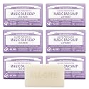 Dr. Bronner's Pure-Castile Magic Soap Bars (Lavender, 5 oz, 6-Pack)- Bath Soap with Regenerative Organic Certified Oils- For Face, Body & Hair Beauty & Personal Care Dr. Bronner's