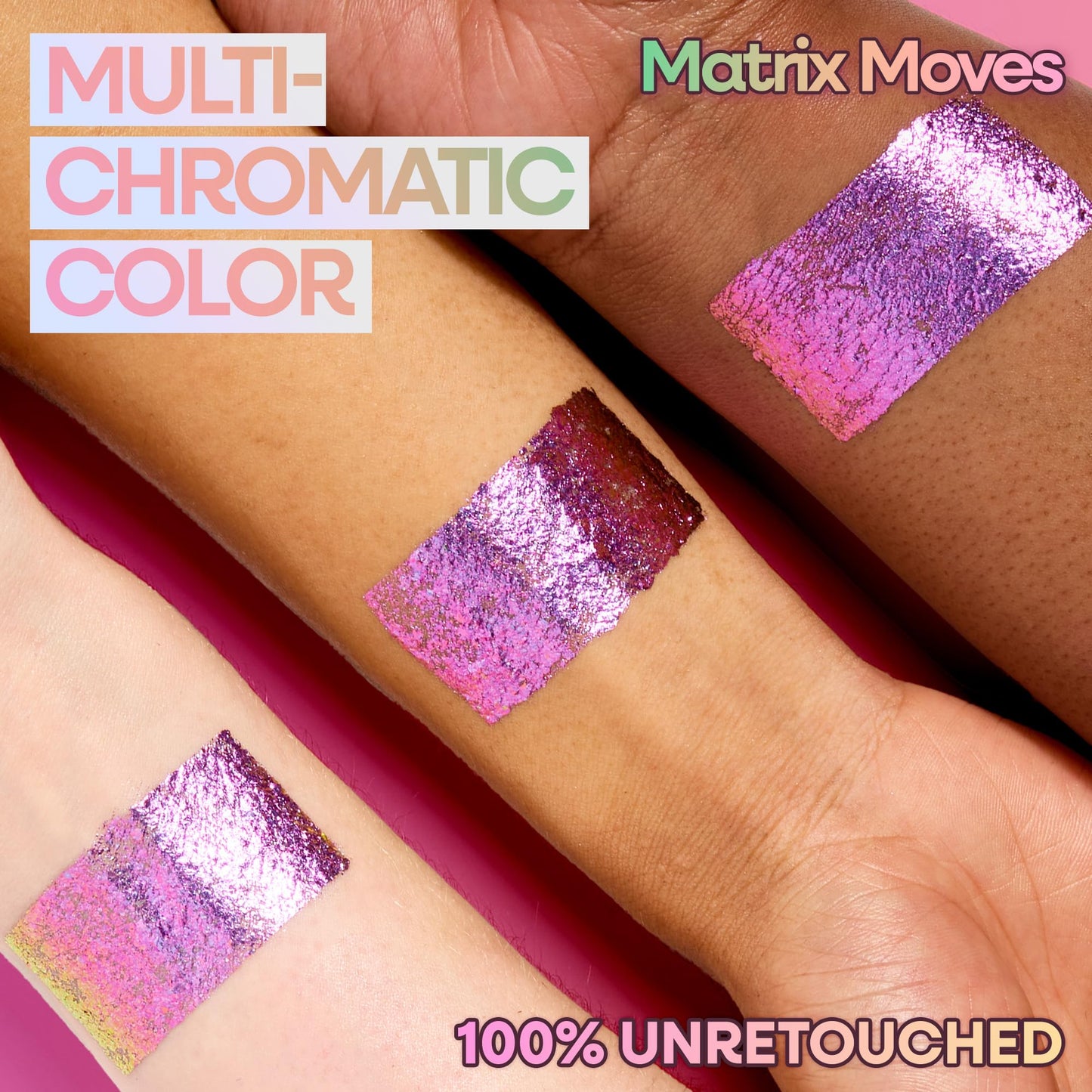 wet n wild Chameleon Chrome Eyeshadow Foil, Multi-Chromatic Light-Reflecting Pigments, Self-Adhering & High-Impact Color, Long-Lasting & Blendable Beauty & Personal Care wet n wild