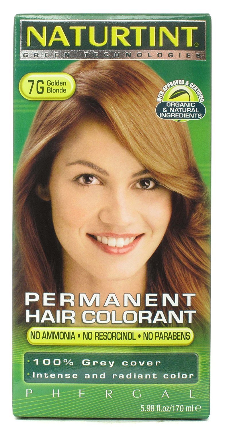 Naturtint Permanent Hair Color 7G Golden Blonde, 5.75 ounce - 3 Pack Beauty & Personal Care Naturtint