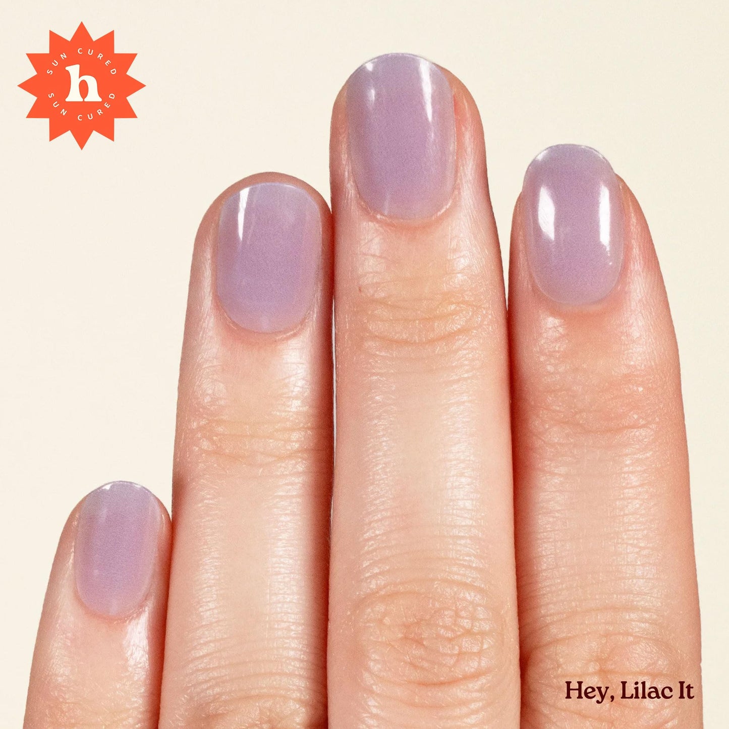 Heyhae Semi Cured Gel Nail Strips | No LED Lamp Needed | Summer, Solid, Purple | Easy Apply & Remove, Salon Quality | Includes 28 Strips, 1 Prep Pads Beauty and Personal Care heyhae