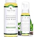 Tree to Tub Sensitive Skin Face Wash for Oily or Combination Skin - Gentle Tea Tree Face Cleanser for Women & Men, Oil Free Daily Foaming Facial Beauty & Personal Care Tree to Tub