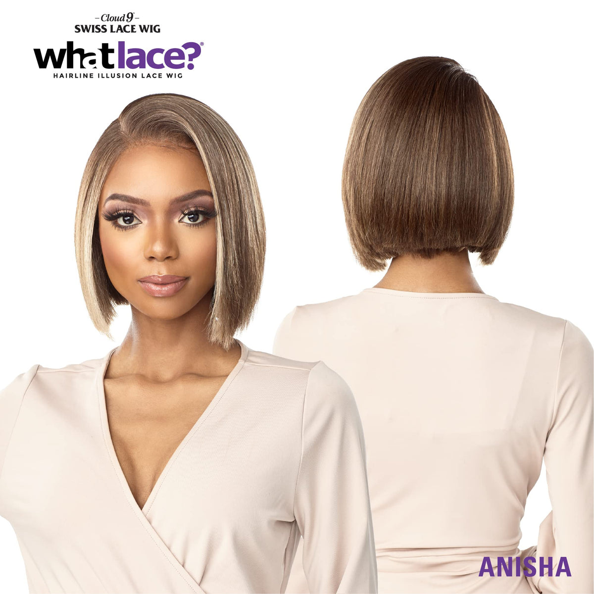 Sensationnel What Lace 13x6 Wig-Anisha, 1 JETBLACK