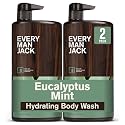 Every Man Jack Eucalyptus Mint Hydrating Mens Body Wash for All Skin Types - Cleanse, Nourish, and Hydrate Skin with Naturally Derived Ingredients Beauty & Personal Care Every Man Jack