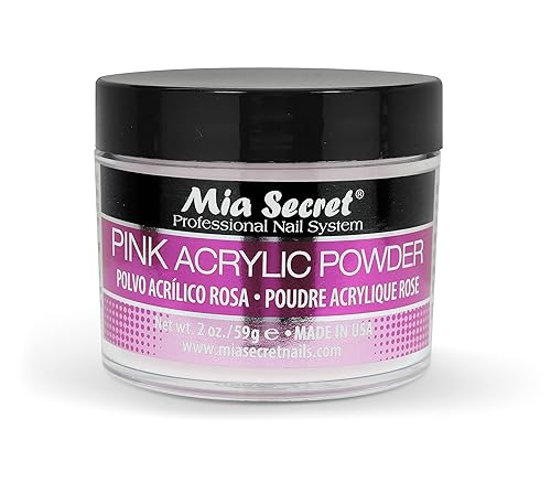 Mia Secret Professional Acrylic Nail System Pink Acrylic Powder 2 OZ Beauty & Personal Care Mia