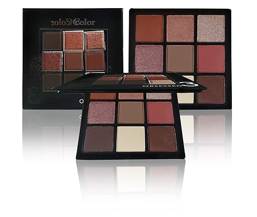 Obsessed 9 Color Eyeshadow Palette (Obsessed 3) Beauty & Personal Care Ccolor