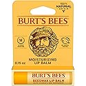 Burt's Bees Lip Balm, Lip Moisturizer With Responsibly Sourced Beeswax, with Vitamin E & Peppermint Oil, Natural Origin Moisturizing Care, 1 Tube Beauty & Personal Care Burt's Bees